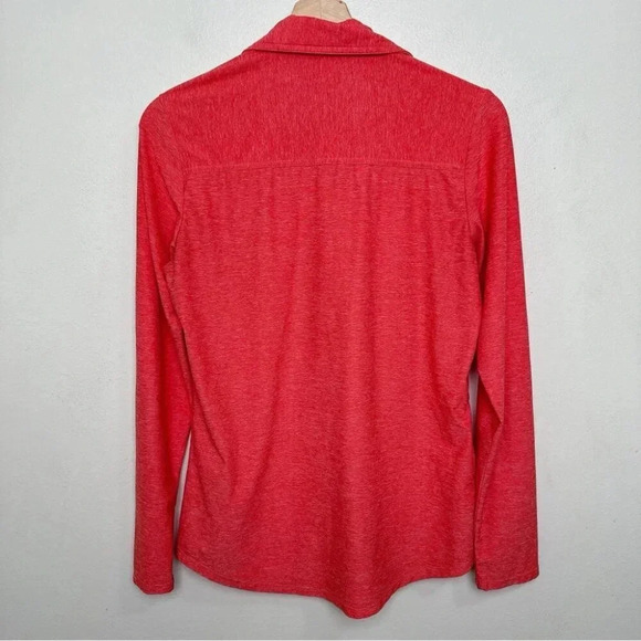 Eddie Bauer Womens Size Small Button Collar Wicking Pocket Long Sleeve  Top - Picture 14 of 14